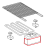 Control case bottom Roller Grill 140 D 