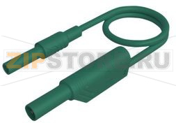 Провод тестовый 0.5 м, зеленый Hirschmann MAL S WS-B 50/2,5 GREEN 