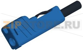 Разъем 30 А, 30 В, синий Hirschmann SLS 200 BLAU / BLUE 