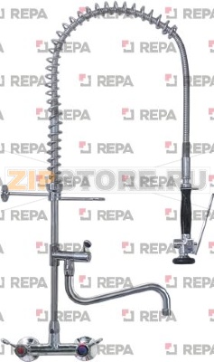 PRE-RINSE UNIT PREMIUM 890 mm W/TAP 