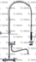 PRE-RINSE UNIT PREMIUM 890 mm W/TAP