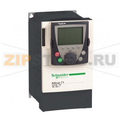 Преобразователь частоты 2.2 кВт, 480 В Schneider Electric ATV71HU22N4S337 