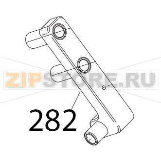 Supporto aste nettuno GLL oss. Sirman Palladio 350 Automec Supporto aste nettuno GLL oss. Sirman Palladio 350 AutomecЗапчасть на деталировке под номером: 282