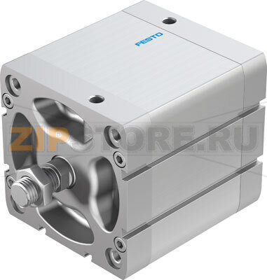 Пневмоцилиндр компактный Festo ADN-100-60-A-P-A 