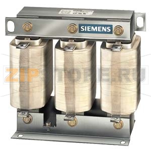 СЕТЕВОЙ ДРОССЕЛЬ ДЛЯ ПЧ, ФАЗ:3, Uн1(В):500, I1(A) / F1(Гц) :112 /50, UK(%):2, Lн(мГн) :0,164, ТЕМП./ КЛ.ИЗОЛ.:40 /B, IP00, ПОДКЛ.:ПЛОСКИЕ КЛЕММЫ, EN 61558-2-20 &gt;ДРОССЕЛЬ&lt; Siemens 4EP4000-8US00 