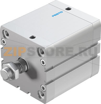 Пневмоцилиндр компактный Festo ADN-80-60-A-PPS-A 