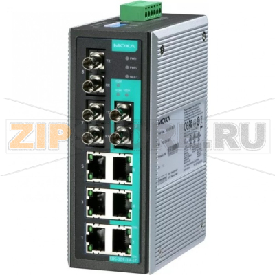 Коммутатор MOXA EDS-309-3M-ST 