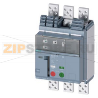 fixed-mounted circuit breakers 3-pole, frame size 0, IEC In=630A to 690V, 50/60Hz AC Icu=42kA at 415V Icu=42kA at 500V ETU320 electronic trip units li rotary coding switch with tripped signaling switch, RTC and  4Aux auxiliary switches protection adjustab