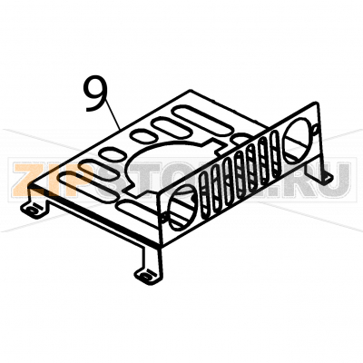 Shower tie plate Fagor AE-101 Shower tie plate Fagor AE-101Запчасть на деталировке под номером: 9Название запчасти Fagor на английском языке: Shower tie plate AE-101.