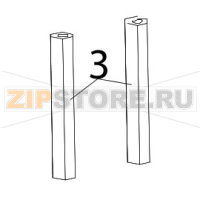 Spacer M2x37 Zebra TTP-2030