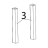 Spacer M2x37 Zebra TTP-2030