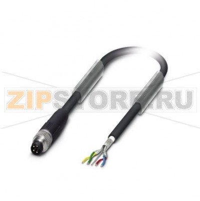Системный кабель шины Phoenix Contact SAC-4P-M 8MS/15,0-950 INTERBUS, 4-полюсн., PUR без галогенов, черный RAL 9005, экранирован., Штекеры прямое M8, к свободный конец, Длина кабеля: 15 м.Минимальный заказ: 1 шт.Упаковка: 1 шт.