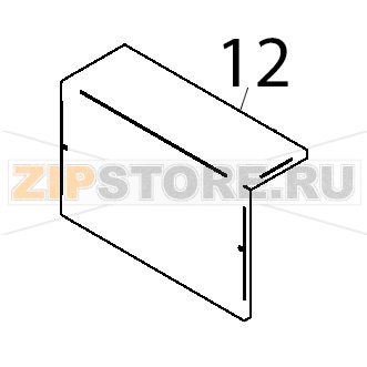 Coperchio cassetta elettrica Teikos TS603 Coperchio cassetta elettrica Teikos TS603Запчасть на деталировке под номером: 12