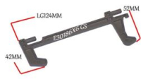 LEVA CHIUSURA PORTA BOSCH 00607884
