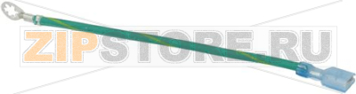 WIRE, JUMPER, 14AWG, GREEN W/YELLOW 