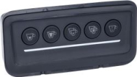 PUSH-BUTTON PANEL 5 BUTTONS