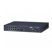 Коммутатор, 8 портов Dahua DH-S1000-8TP