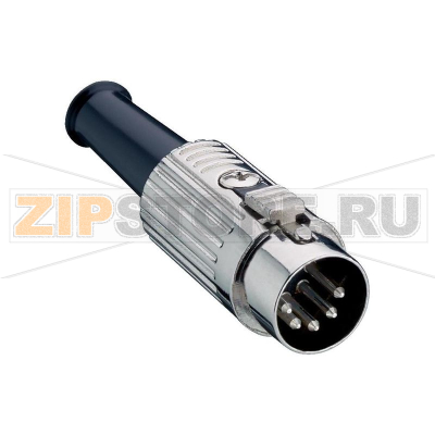 Разъем с защелкой, DIN Lumberg 0137 08-1 