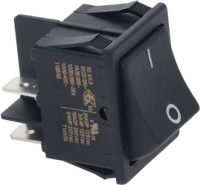 BLACK PUSH BUTTON