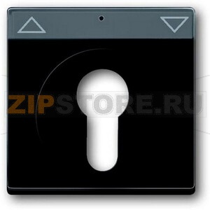 Накладка для с полем для надписи, чёрный бархат ABB 2CKA001710A3902 