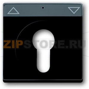 Накладка для с полем для надписи, чёрный бархат ABB 2CKA001710A3902 