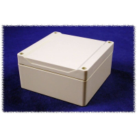 Корпус 120x120x60 мм, материал: пластик, серый, 1 шт Hammond 1555NGY