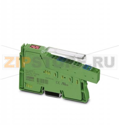 Клеммный модуль цифрового вывода Inline Phoenix Contact IB IL 24 DO 4-2MBD-PAC в комплекте с принадлежностями (соединительный штекер и держатель для маркировки), 4 выхода, 24 В постоян. тока, скорость передачи данных 2 Мбод, 3-проводная схема подключения.Минимальный заказ: 1 шт.Упаковка: 1 шт.