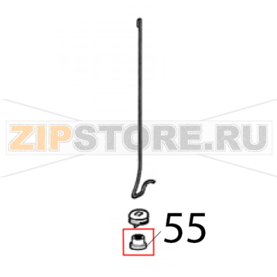 Fixing ring Ugolini MT 3 Fixing ring Ugolini MT 3Запчасть на деталировке под номером: 55