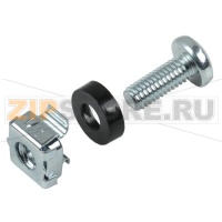 Набор закладных винтов-шайб-гаек M6x15мм (1 компл)