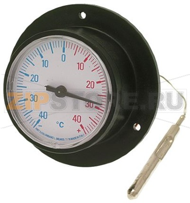 WHITE TELETHERMOMETER ø 60 mm -40+40°C 