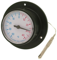 WHITE TELETHERMOMETER ø 60 mm -40+40°C