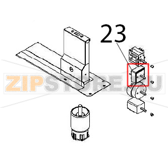 Thermostat 50-250 °C Angelo Po FC1011G Thermostat 50-250 °C Angelo Po FC1011GЗапчасть на деталировке под номером: 23