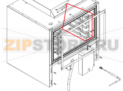 Rh rack Sagi DF51M   Rh rack Sagi DF51MЗапчасть на 
