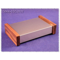 Корпус алюминиевый 432x254x102 мм, серый, 1 шт Hammond 1444-33CWW