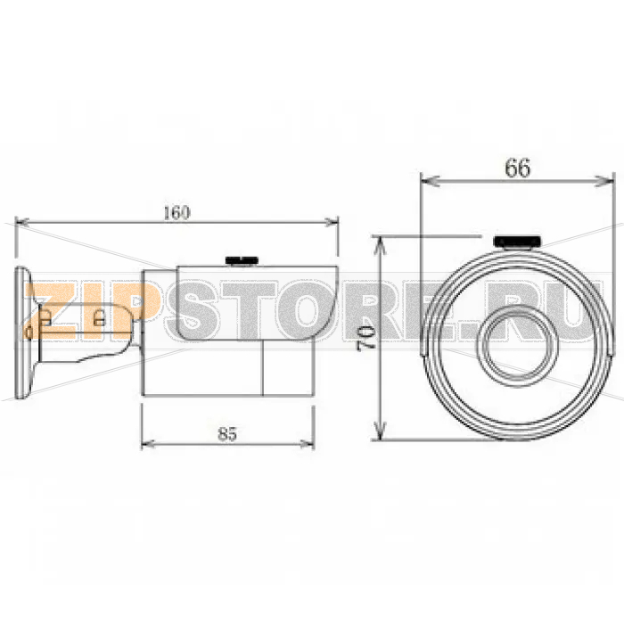 IP-камера Dahua DH-IPC-HDW1300SP-0280B 