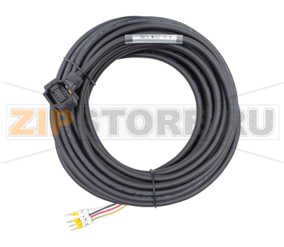 Кабель силовой 10 м, 220 В, 0.05-1 кВт, без тормоза Inovance S6-L-M107-10.0 