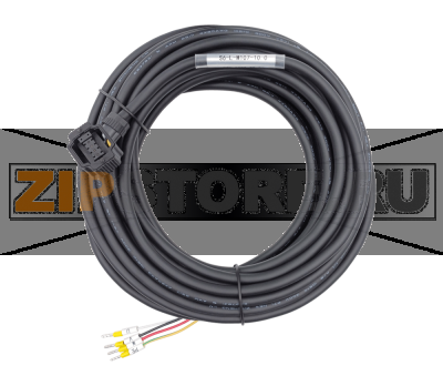 Кабель силовой 10 м, 220 В, 0.05-1 кВт, без тормоза Inovance S6-L-M107-10.0 