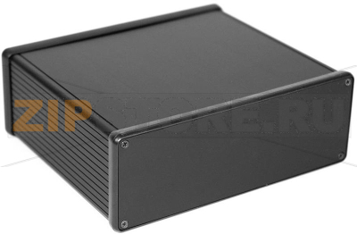 Корпус универсальный 80x103x30.50 мм, материал: алюминий, синий, 1 шт Hammond 1455U1602BK 