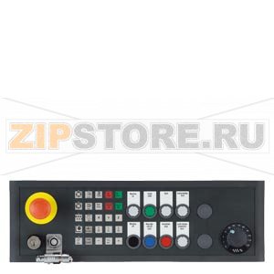 SINUMERIK 840D SL КНОПОЧНАЯ ПАНЕЛЬ MPP483 IE ПОДКЛЮЧЕНИЕ INDUSTRIAL ETHERNET БЕЗ ПОДКЛЮЧЕНИЯ РУЧНЫХ УСТРОЙСТВ С ПРОЦЕНТОВКОЙ ПОДАЧИ Siemens 6FC5303-1AF10-0AA0 