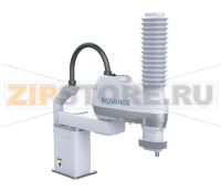 Робот, нагрузка: 35 кг, радиус действия: 1000 мм, ход по вертикали: 380 мм, кабель: 5 м, повторяемость: ±0.05 мм, время цикла: 0.35 с Inovance IR-S35-100Z38C5-INT