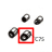 Push button enter lead mask Godex EZ-2250i