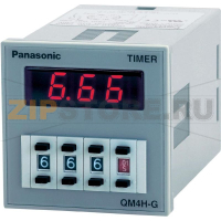 Таймер цифровой 0.01 с-9990 ч, 1 шт Panasonic QM4HSU2C48VJ