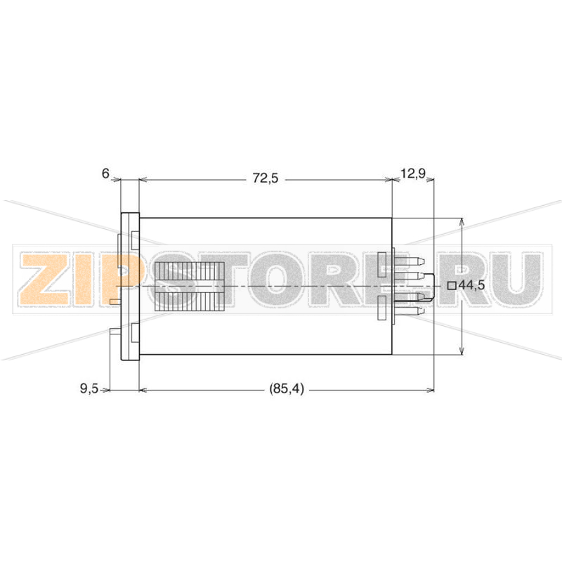 Таймер цифровой 0.01 с-9990 ч, 1 шт Panasonic QM4HSU2C48VJ 