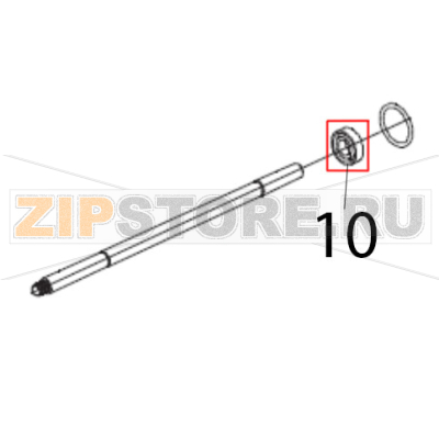 Подшипник W688Z Hurakan HKN-MP160 Combi Подшипник W688Z Hurakan HKN-MP160 CombiЗапчасть на деталировке под номером: 10