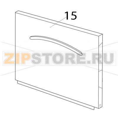 Porta Elettrobar Fast 160 DP Porta Elettrobar Fast 160 DPЗапчасть на деталировке под номером: 15