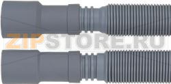 EXTENDABLE EXHAUST HOSE DOUBLE STRAIGHT 