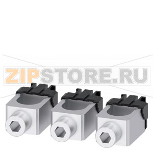 КЛЕММА ДЛЯ КРУГЛОГО ПРОВОДА 3 ШТ. ПРИНАДЛЕЖНОСТЬ ДЛЯ 3VA1 250 Siemens 3VA9253-0JB12 