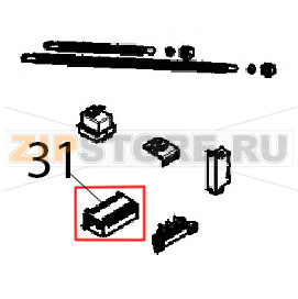 Commutatore 4 pos. Angelo Po 2N1FAGF Commutatore 4 pos. Angelo Po 2N1FAGFЗапчасть на деталировке под номером: 31