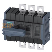 ВЫКЛЮЧАТЕЛЬ-РАЗЪЕДИНИТЕЛЬ 100A, ТР.2, 3-ПОЛ ФРОНТ.УПР. СЛЕВА КОМПЛЕКТНОЕ УСТР. С СЕРОЙ РУЧКОЙ ПЛОСКИЕ КЛЕММЫ ВКЛЮЧ. ФАЗ.БАРЬЕРЫ Siemens 3KD3032-0NE10-0