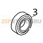 Cuscinetto per pompa di lavaggio Elettrobar Fast 161 DP Cuscinetto per pompa di lavaggio Elettrobar Fast 161 DPЗапчасть на деталировке под номером: 3